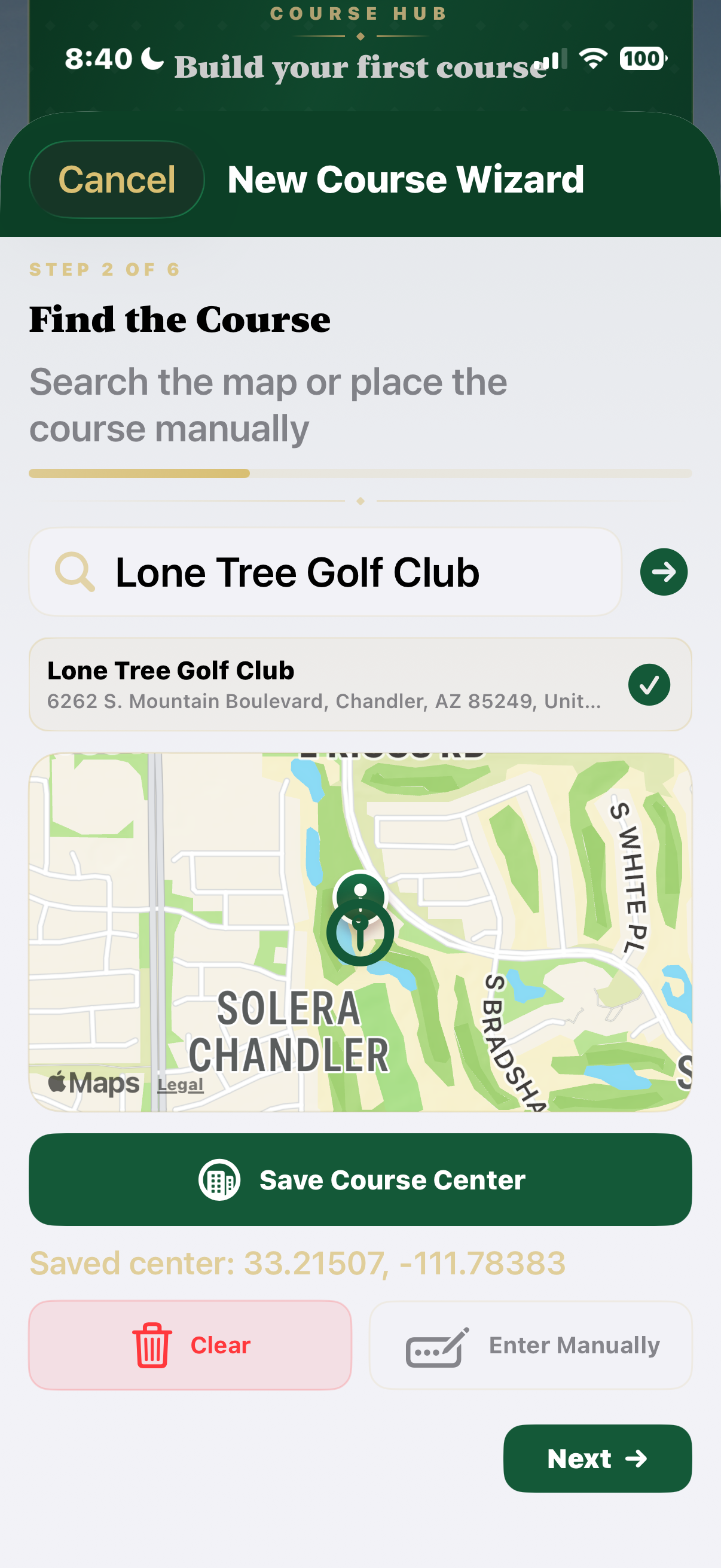 T'doff screen showing data export options